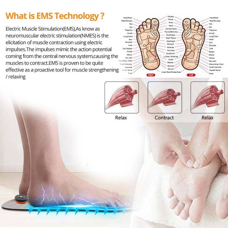 EMS Foot Massager Best Sellers Massagers Type : Without Box|With Box EMS Foot Massager Best Sellers Massagers