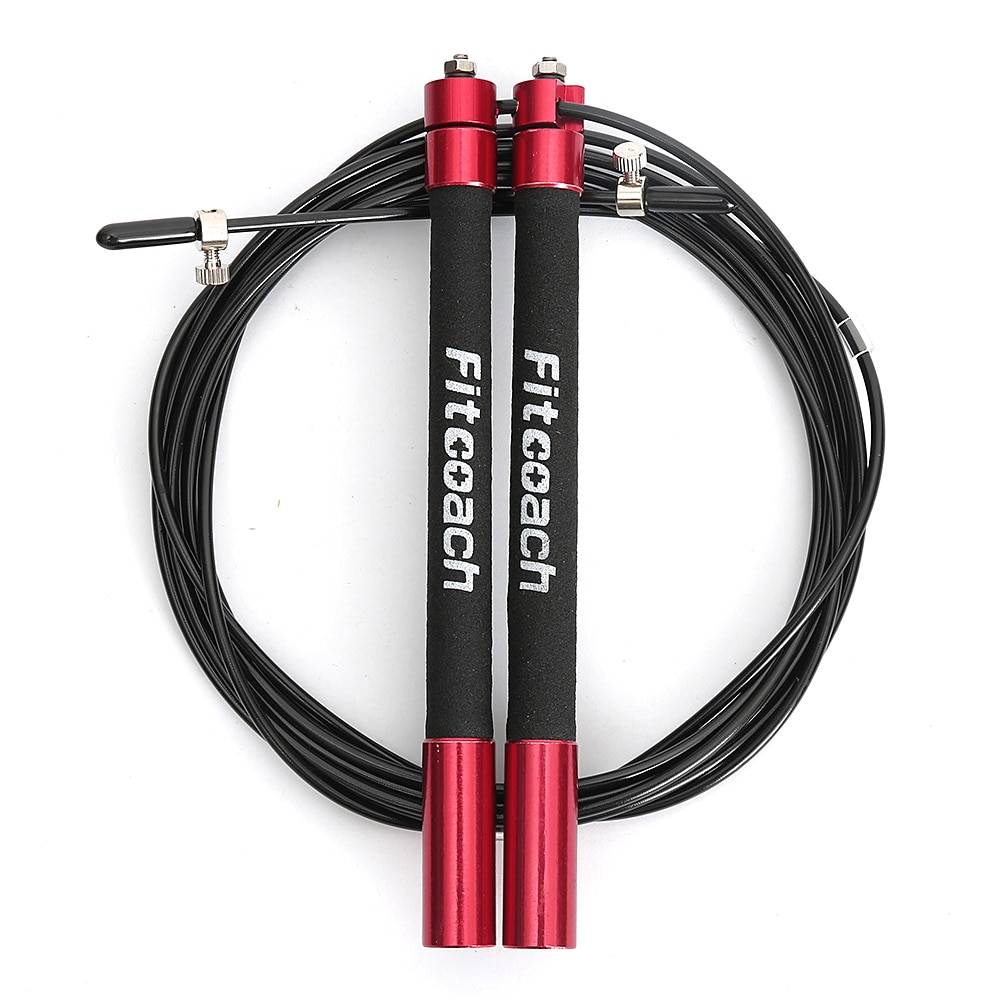 Stainless Steel Handle Speed Jump Rope Fitness Equipment Color : Red|Green|Blue|Grey|Silver Stainless Steel Handle Speed Jump Rope Fitness Equipment