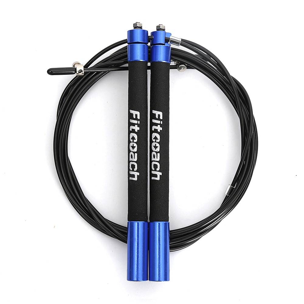 Stainless Steel Handle Speed Jump Rope Fitness Equipment Color : Red|Green|Blue|Grey|Silver Stainless Steel Handle Speed Jump Rope Fitness Equipment