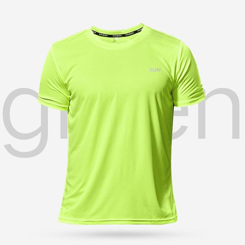 Men's Solid Color Quick Dry T-Shirt Men's Solid Color Quick Dry T-Shirt Green