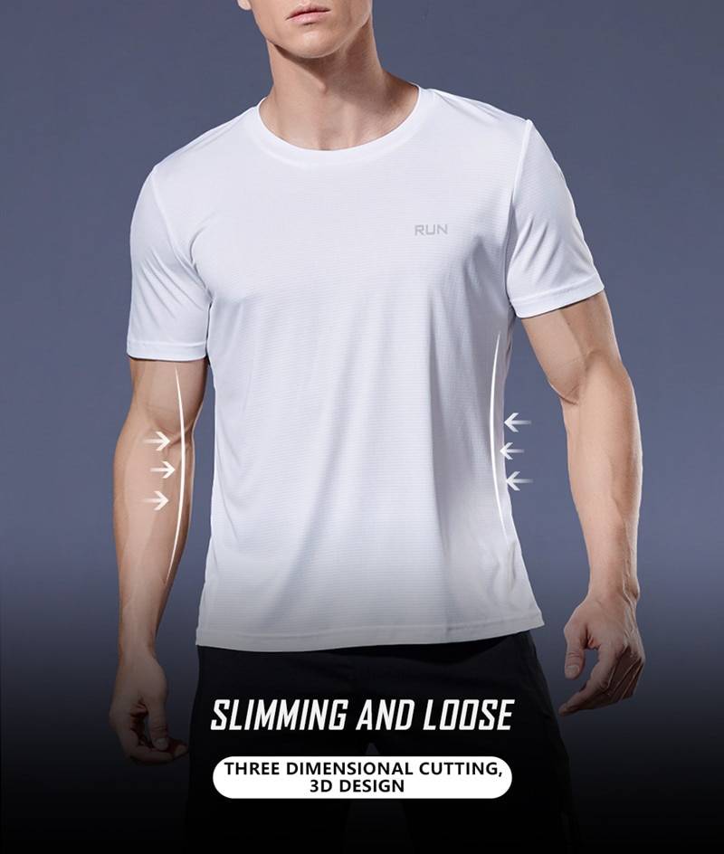 Men's Solid Color Quick Dry T-Shirt Men's Solid Color Quick Dry T-Shirt
