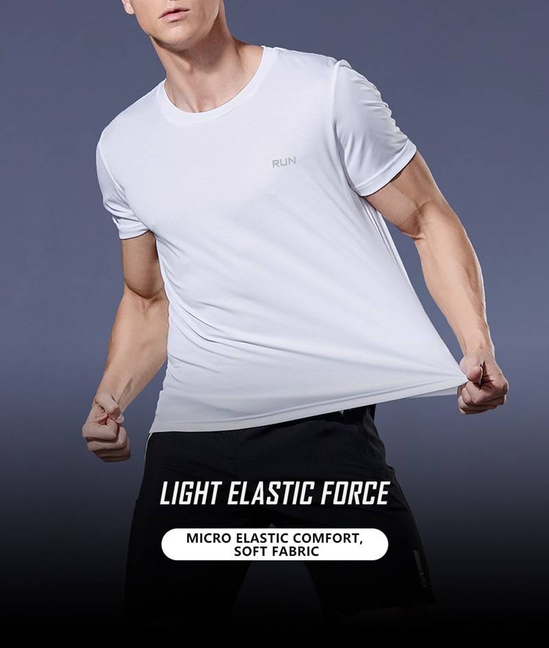 Men's Solid Color Quick Dry T-Shirt Men's Solid Color Quick Dry T-Shirt