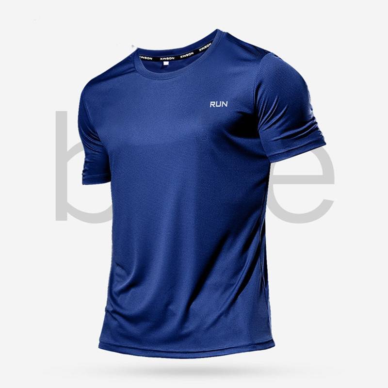 Men's Solid Color Quick Dry T-Shirt Men's Solid Color Quick Dry T-Shirt blue