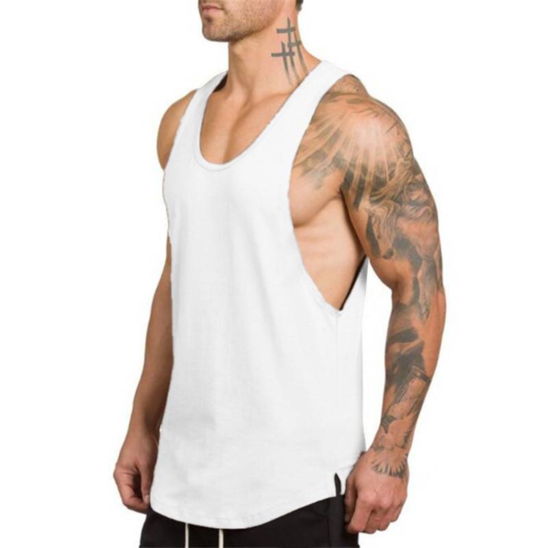 Men's Solid Color Loose Style Tank Top Men's Solid Color Loose Style Tank Top