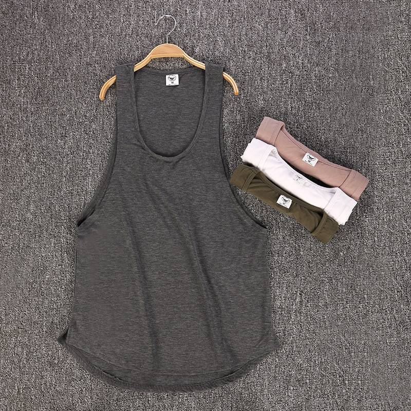 Men's Solid Color Loose Style Tank Top Men's Solid Color Loose Style Tank Top
