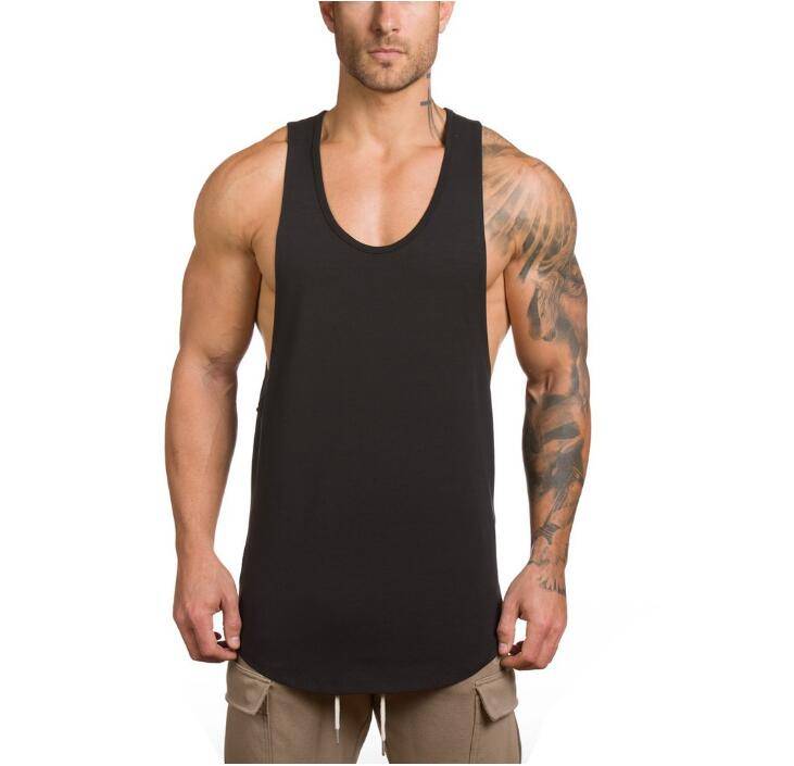 Men's Solid Color Loose Style Tank Top Men's Solid Color Loose Style Tank Top