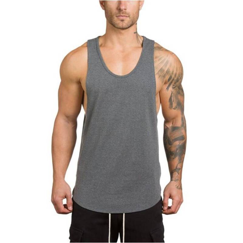 Men's Solid Color Loose Style Tank Top Men's Solid Color Loose Style Tank Top