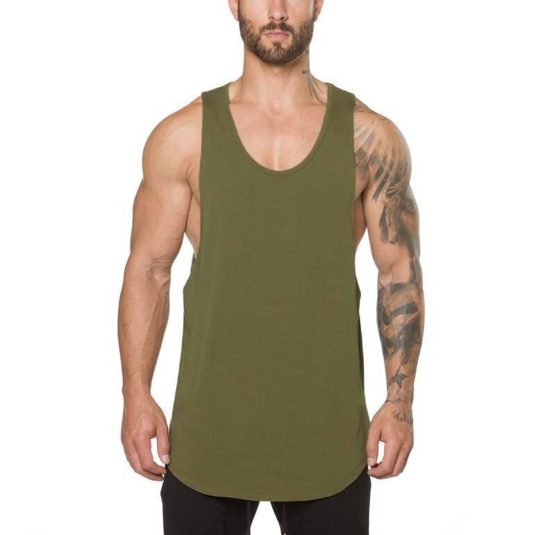 Men's Solid Color Loose Style Tank Top Men's Solid Color Loose Style Tank Top