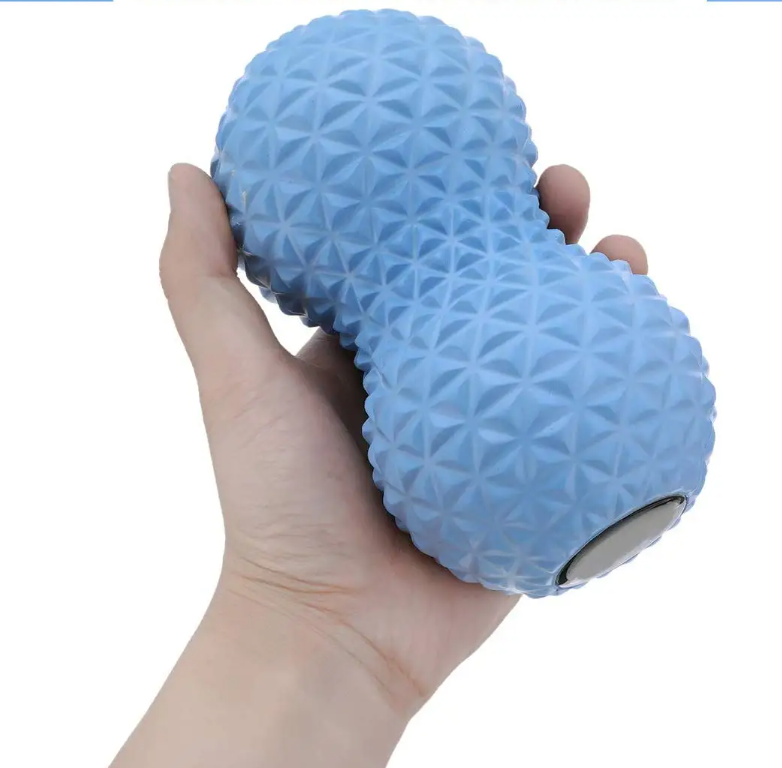 EVA Peanut Shaped Massage Ball Fitness Equipment Color : Blue|Pink EVA Peanut Shaped Massage Ball Fitness Equipment