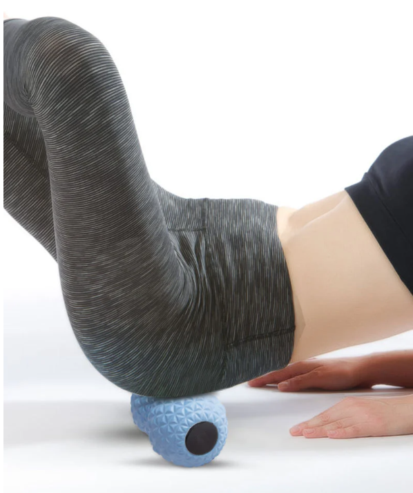 EVA Peanut Shaped Massage Ball Fitness Equipment Color : Blue|Pink EVA Peanut Shaped Massage Ball Fitness Equipment