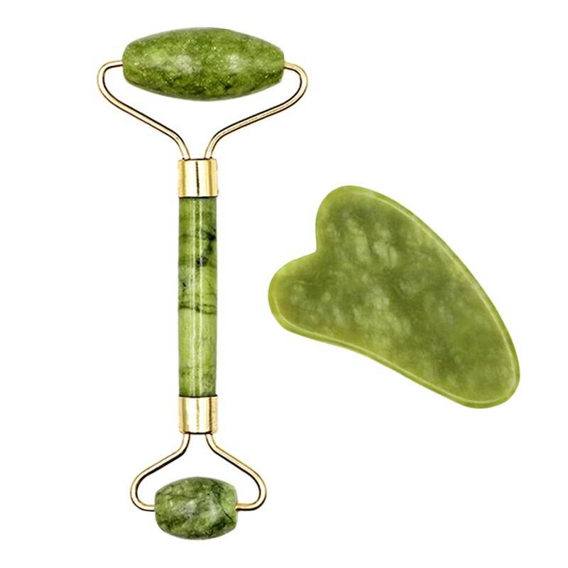 Natural Jade Stone Face Massager