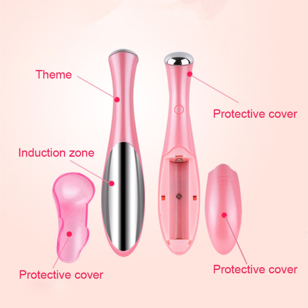 Electric Vibration Anti-Aging Eye Massager Beauty & Health Health Care Massage & Relaxation Color : White|Pink Electric Vibration Anti-Aging Eye Massager Beauty & Health Health Care Massage & Relaxation
